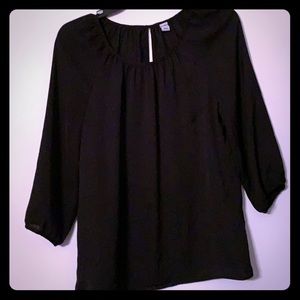 Black long sleeve shirt